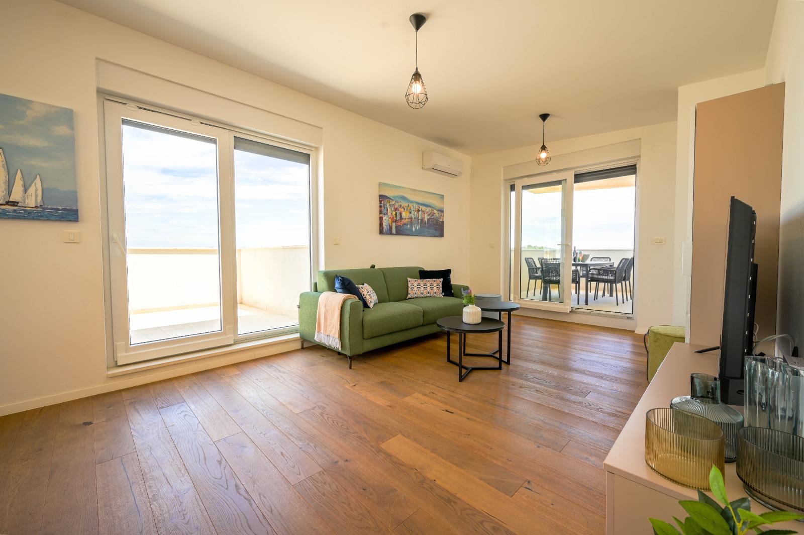 Open plan, always open to the sea